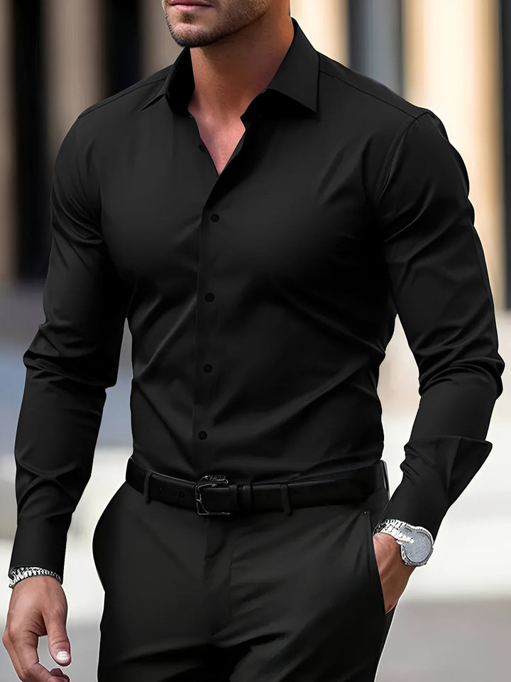 Jeremy | Men's Long-Sleeve Shirt for Casual and Formal Wear