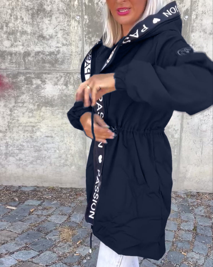 Women's Casual Hooded Coat
