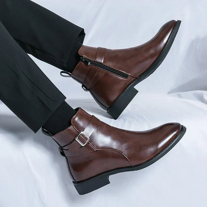 Men's Chelsea Boots | Sleek Classic Design with Side Zipper