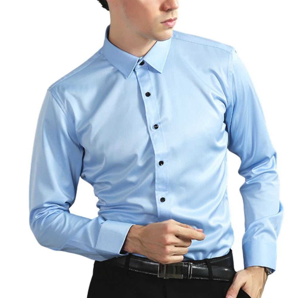 Men's Stretch Casual Chic Button-Up Shirt