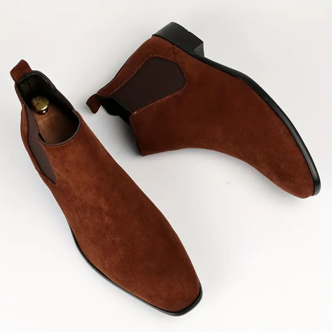 Men's Classic Slip-On Ankle Chelsea Boots