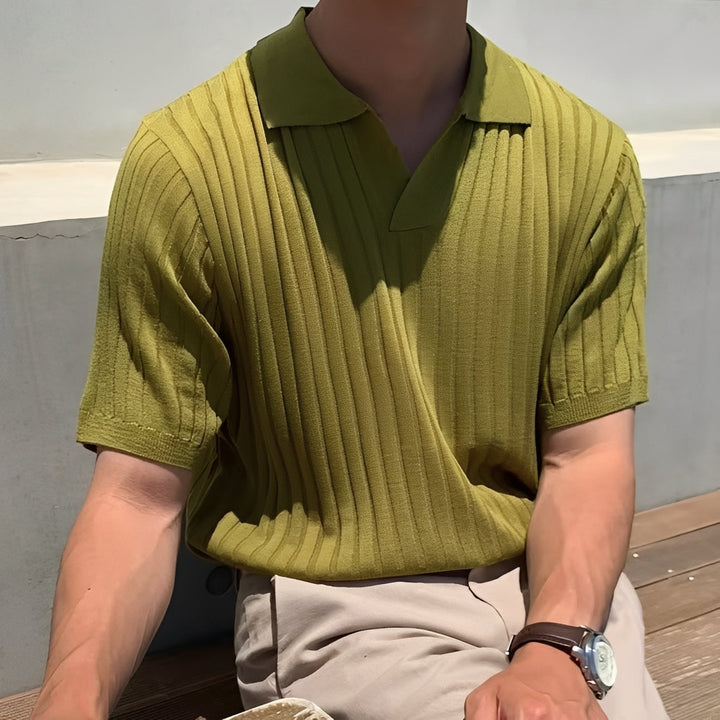 Melvin | Men's Casual Short-Sleeve Polo Top