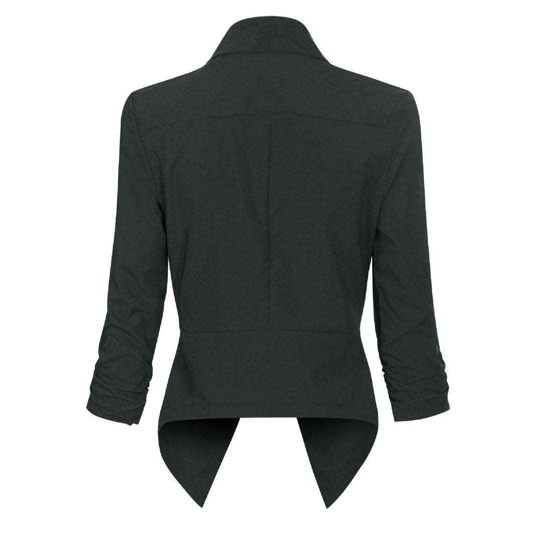 Women's Long Sleeve Open-Front Blazer