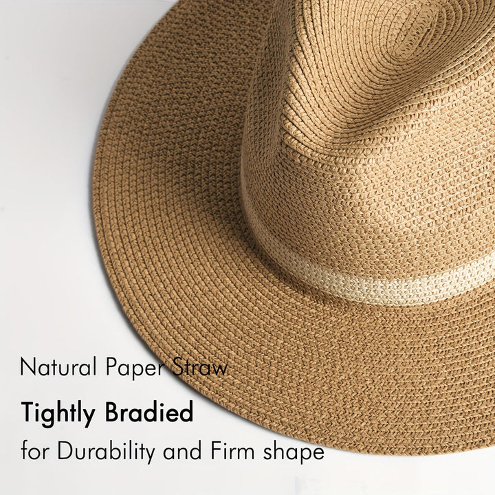 Men's Wide-Brimmed Sun Hat – UV Protection for Outdoor Activities