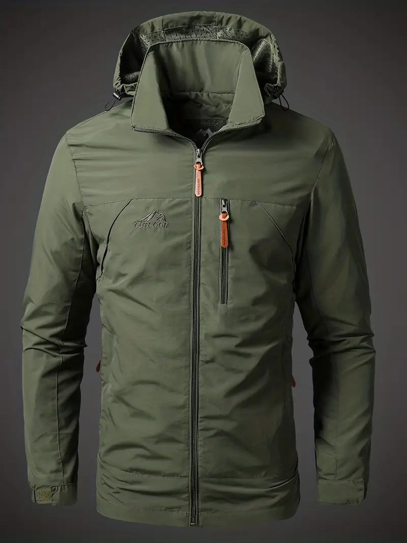 Men's Waterproof Windproof Outdoor Jacket for All Activities