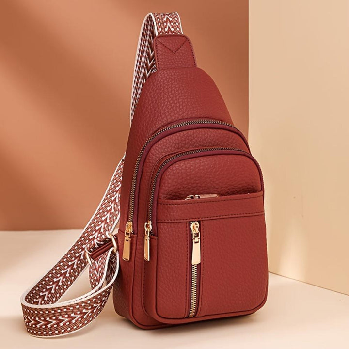 Margaret | Women's Vegan Leather Sling Crossbody Bag