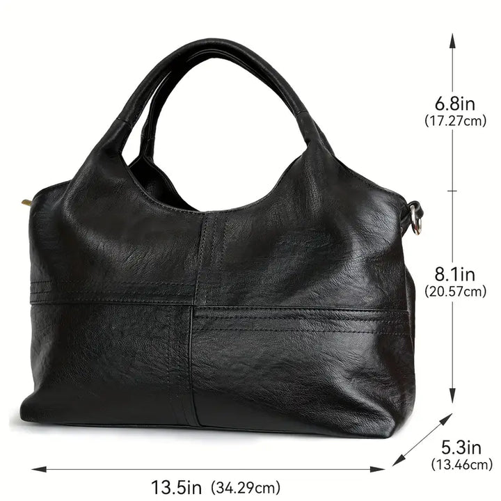 Laurie | Women's Vegan Leather Structured Handbag