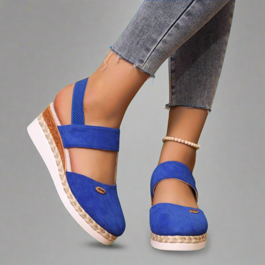 Gitta | Women's Plus-Size Comfortable Wedge Sandals