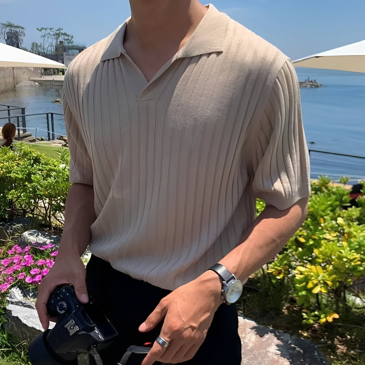 Melvin | Men's Casual Short-Sleeve Polo Top