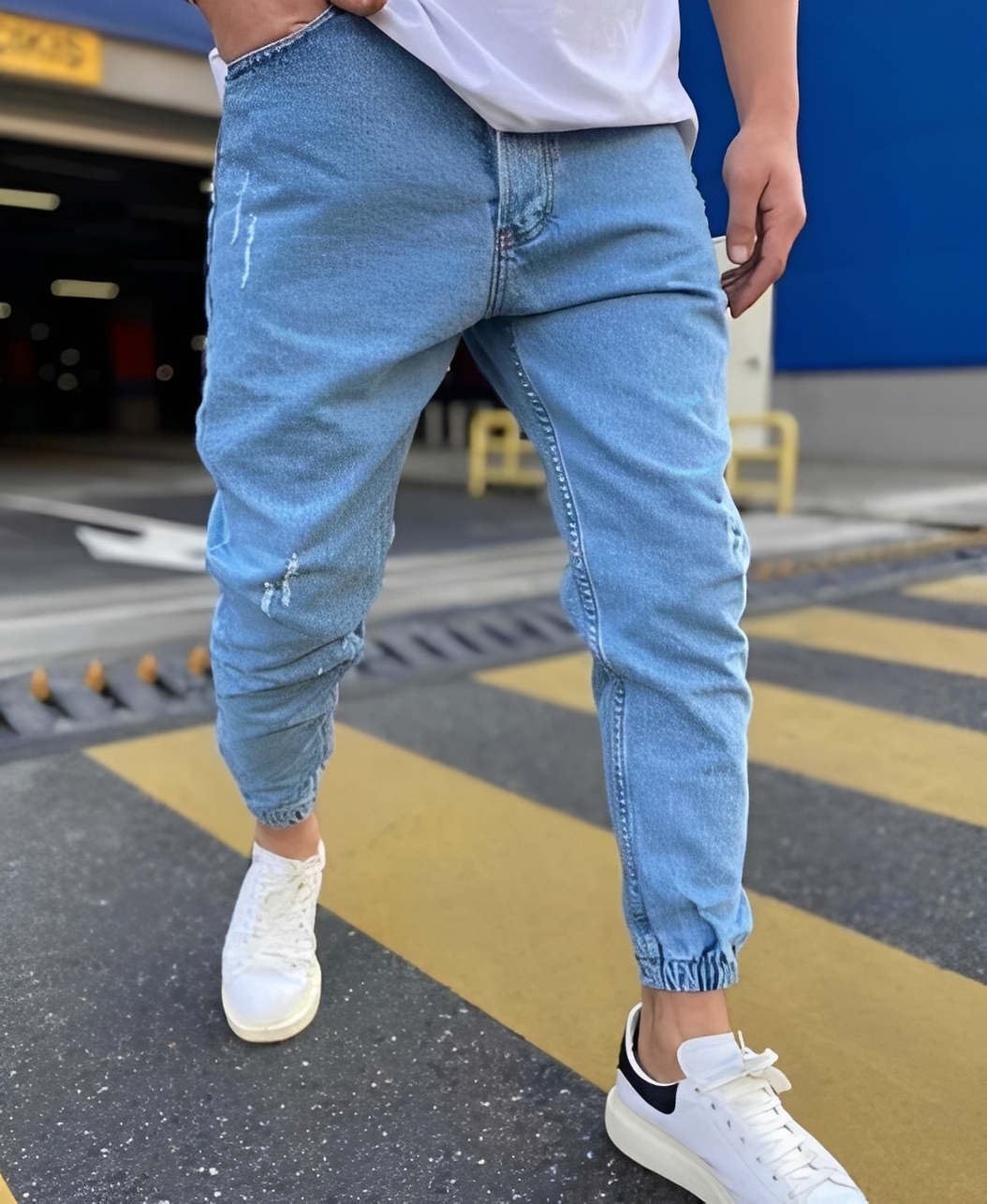 Andre | Men's Slim-Fit Ripped Jeans for a Stylish Look