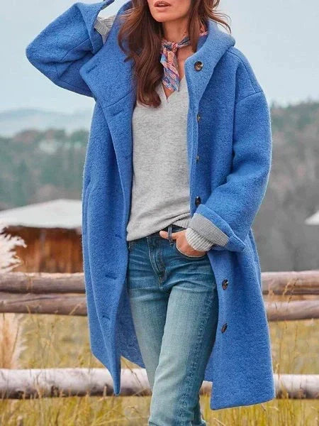 Women's Long Sleeve Casual Fleece Plush Jacket
