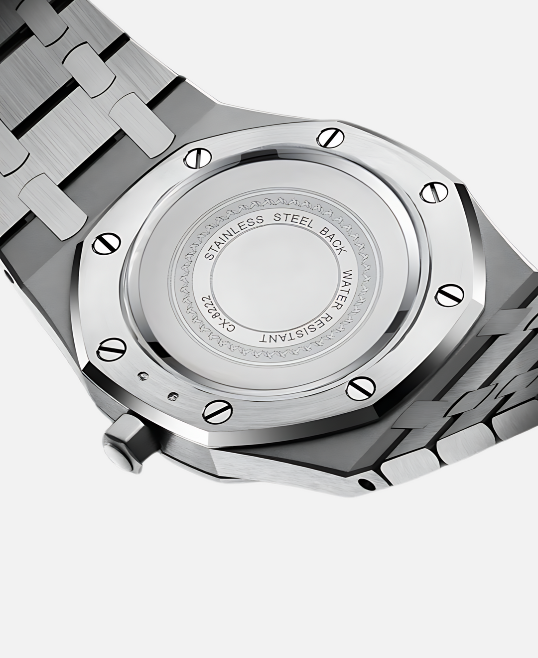 Men's Elegant 41mm Stainless Steel Watch