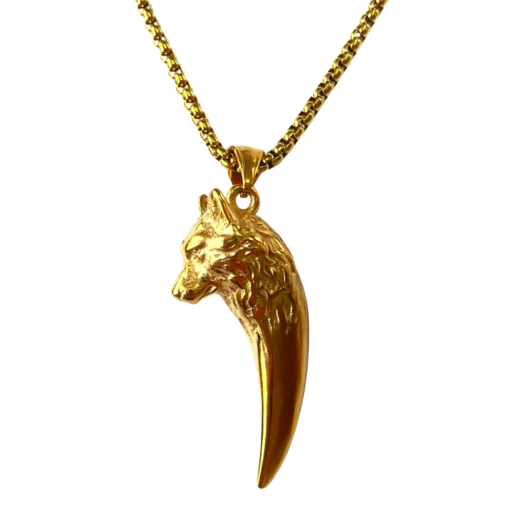 Men's Stylish Wolf Pendant Necklace