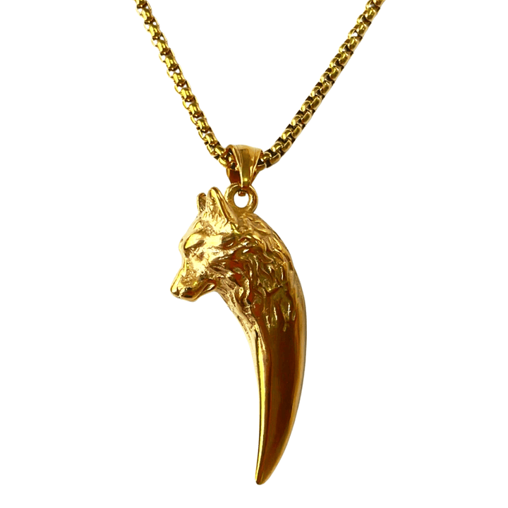 Men's Stylish Wolf Pendant Necklace