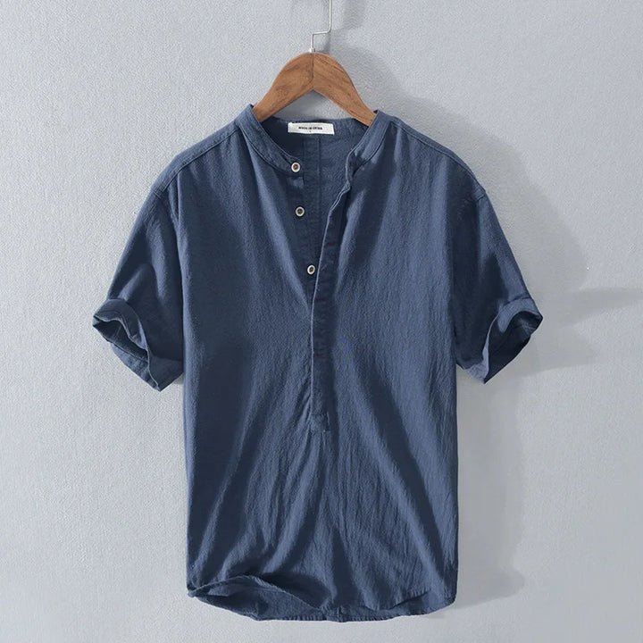 Asher | Men's Button-Up Short Sleeve Shirt