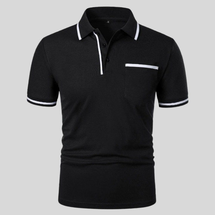 Adam | Men's Classic Short Sleeve Polo Shirt-Omni Prime Goods