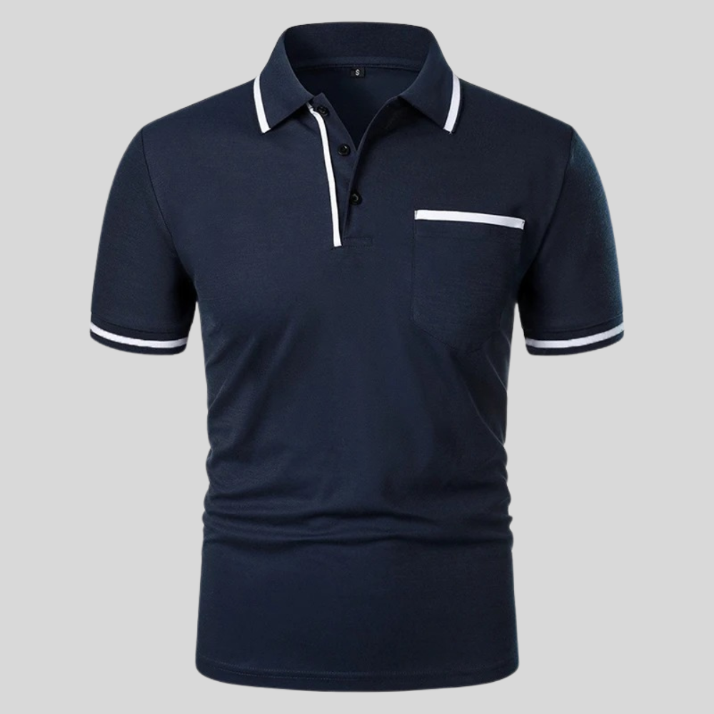 Adam | Men's Classic Short Sleeve Polo Shirt-Omni Prime Goods