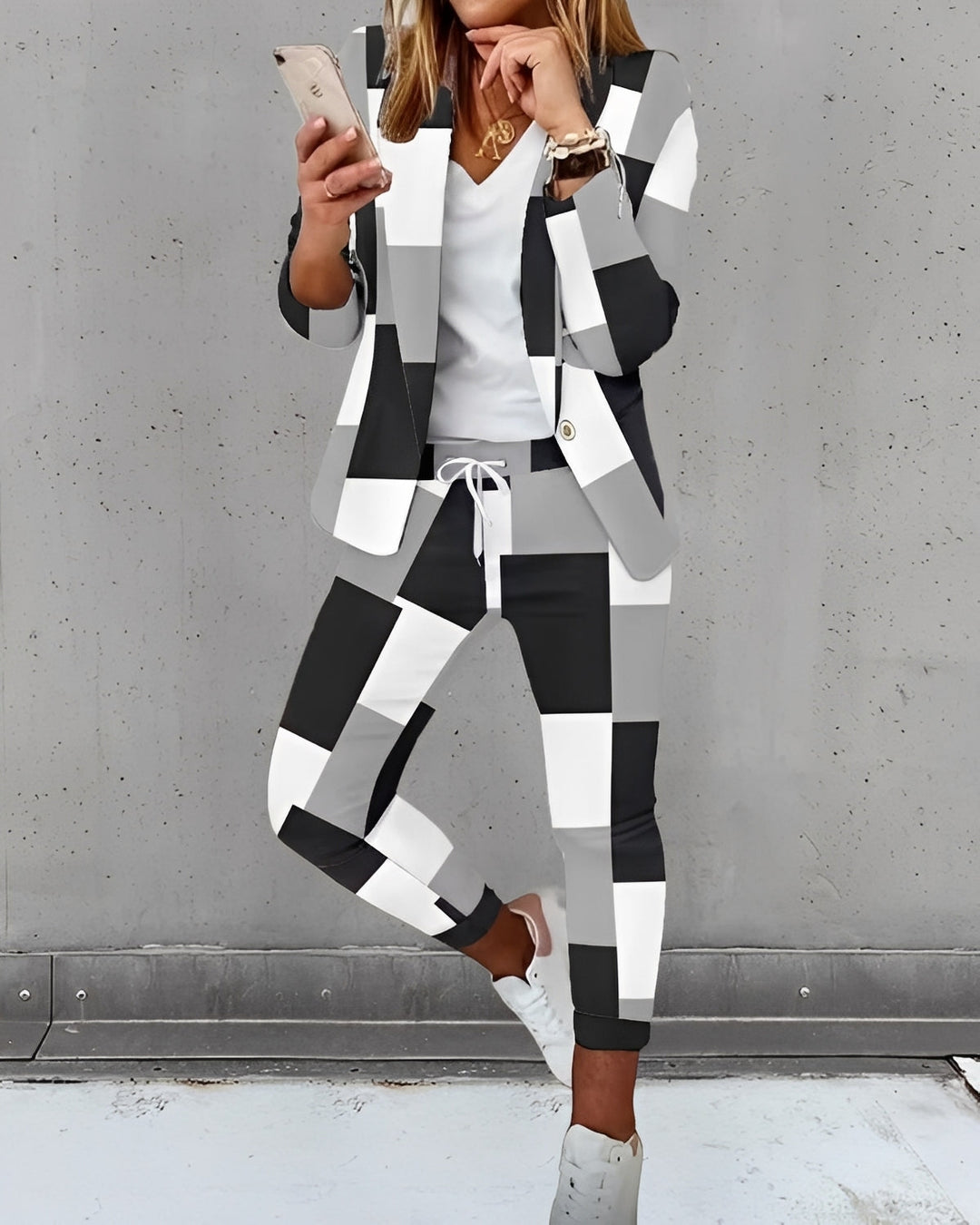 Addie | Women's Chic Two-Piece Outfit-Omni Prime Goods