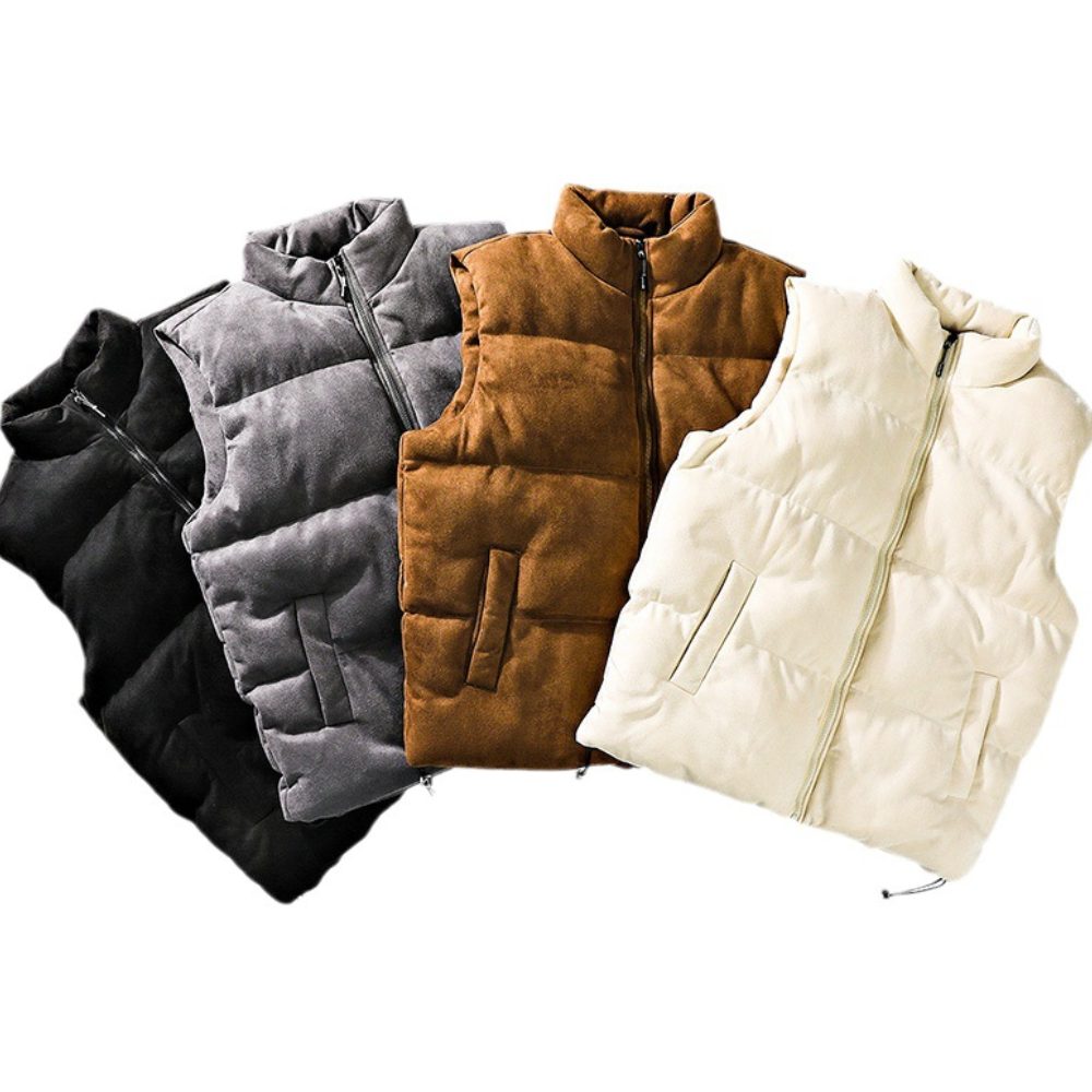 Men's Warm Padded Vest for Cold Weather Protection