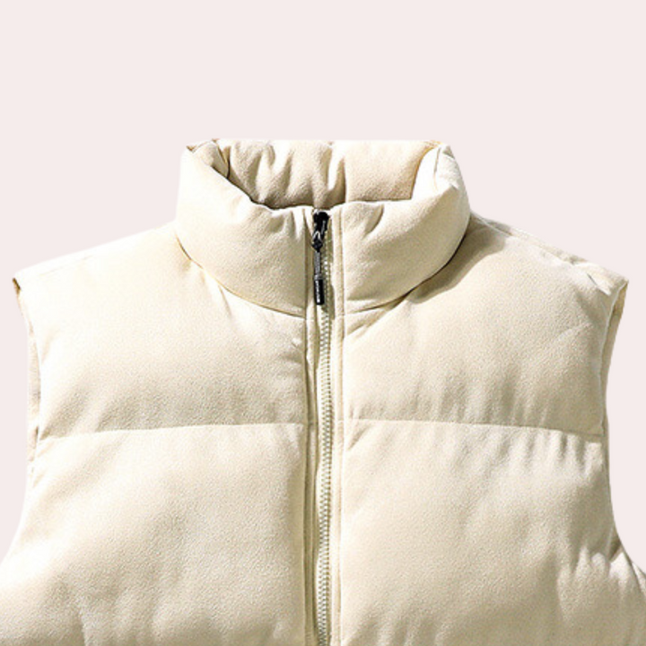 Men's Warm Padded Vest for Cold Weather Protection