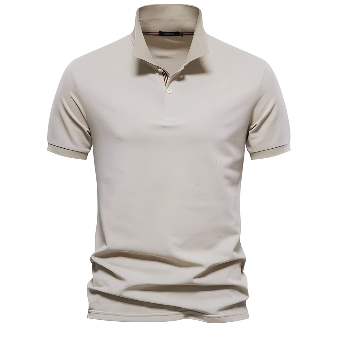 Alfred | Men's Stylish Short-Sleeve Polo Shirt-Omni Prime Goods