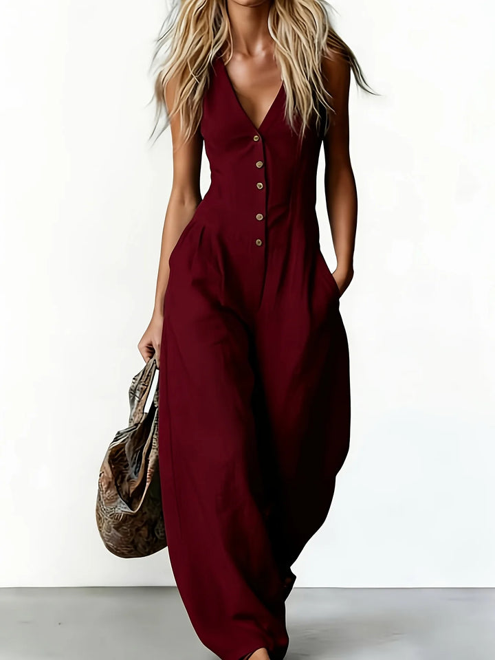 Alice | Women's Breathable Summer Jumpsuit-Omni Prime Goods