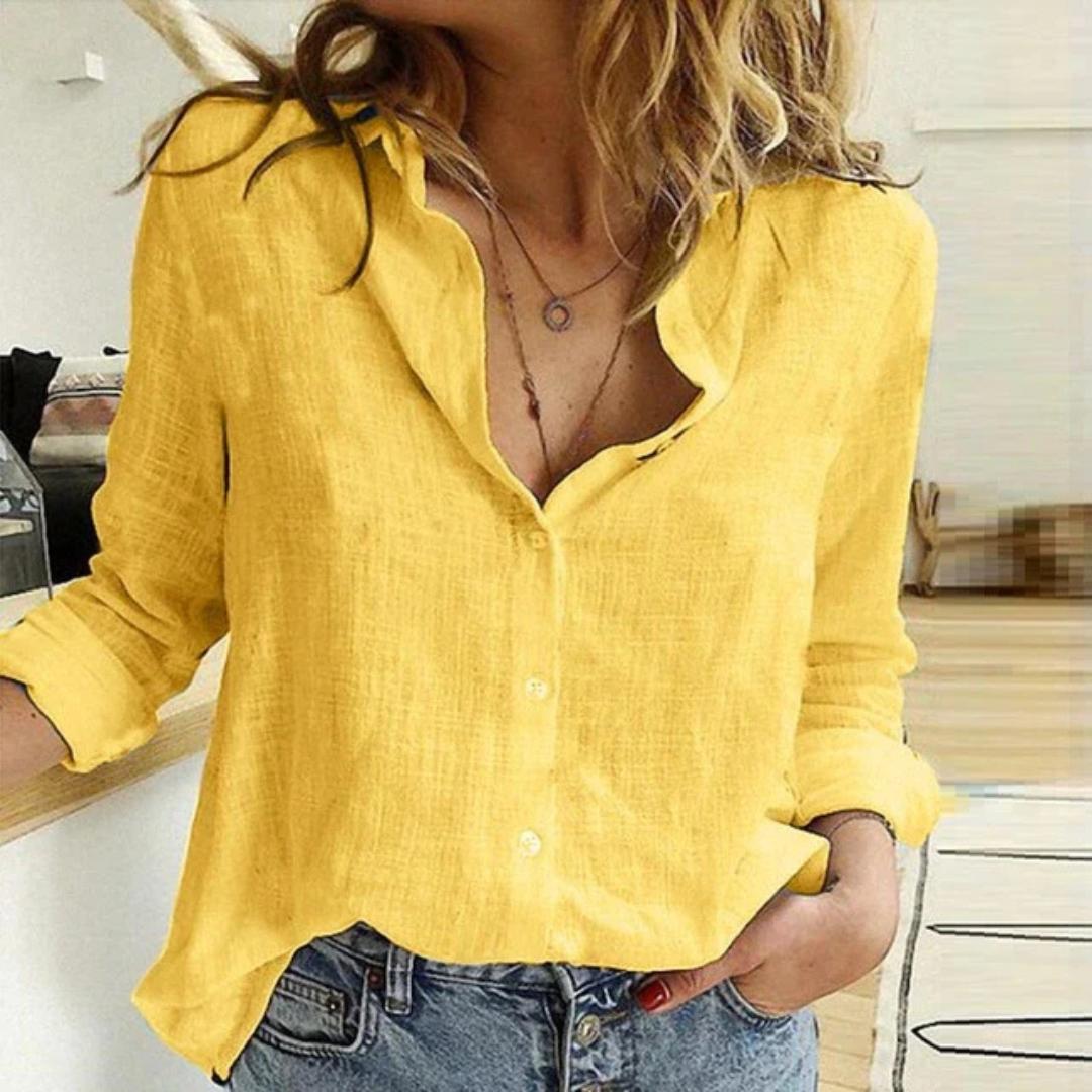 Alice | Women's Button-Up Blouse Top-Omni Prime Goods