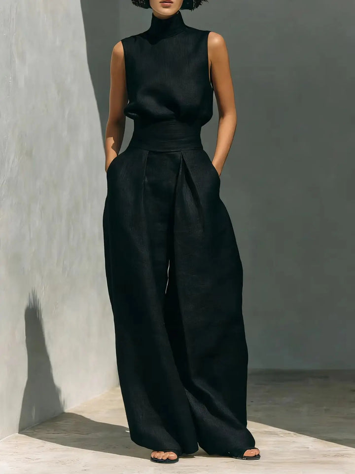 Amara | Women's High Waist Jumpsuit-Omni Prime Goods