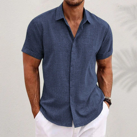 Andy | Men's Casual Button-Down Shirt-Omni Prime Goods