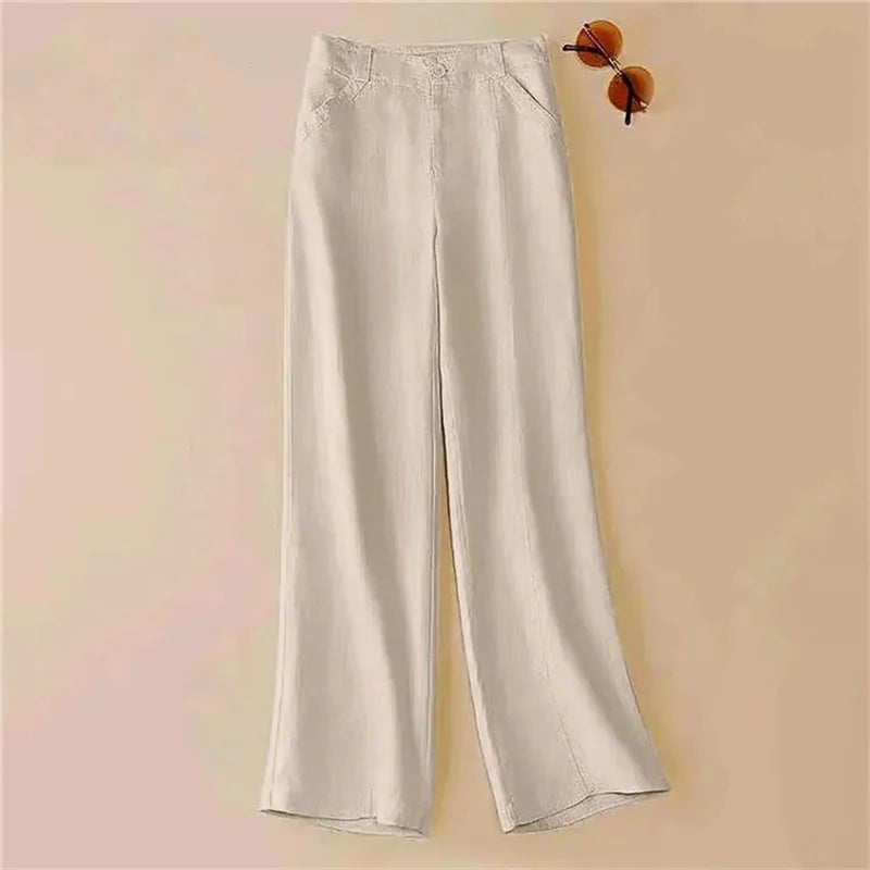 Aria | Women's Wide Leg Trousers-Omni Prime Goods