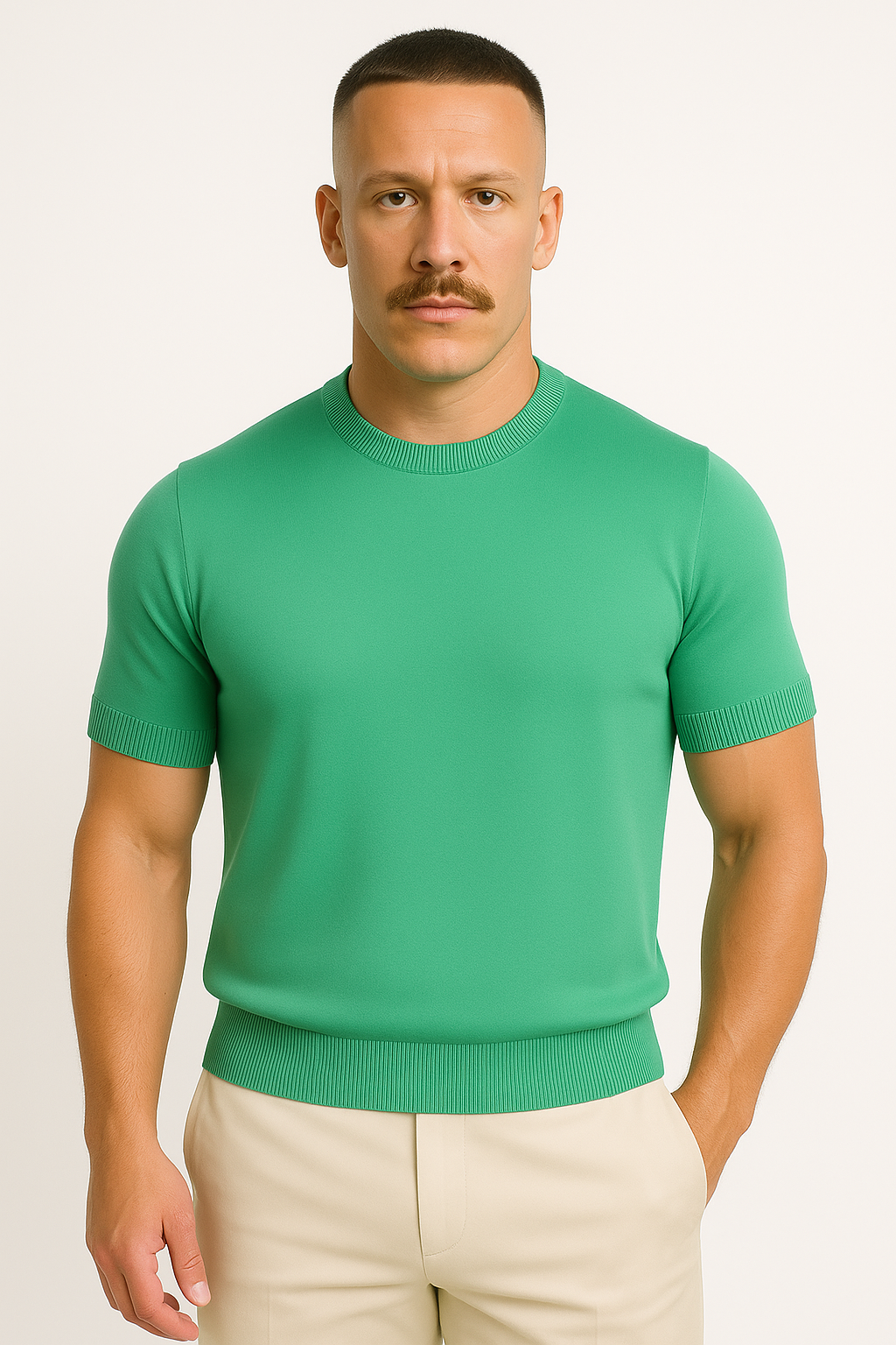 Ashton | Men's Luxury Cashmere Knit Polo Shirt