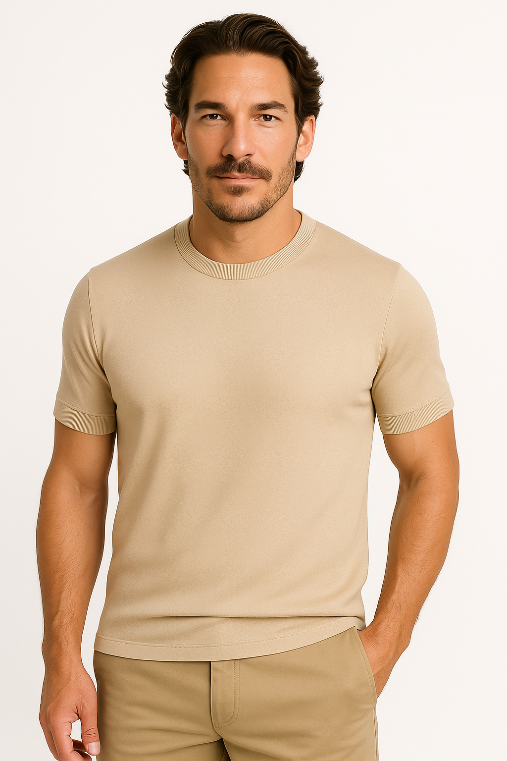 Ashton | Men's Luxury Cashmere Knit Polo Shirt
