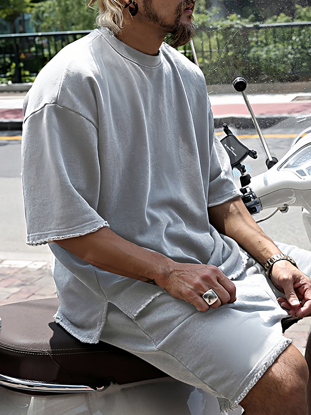 Atlas | Men's Casual Loose Fit Athletic Wear Set-Omni Prime Goods