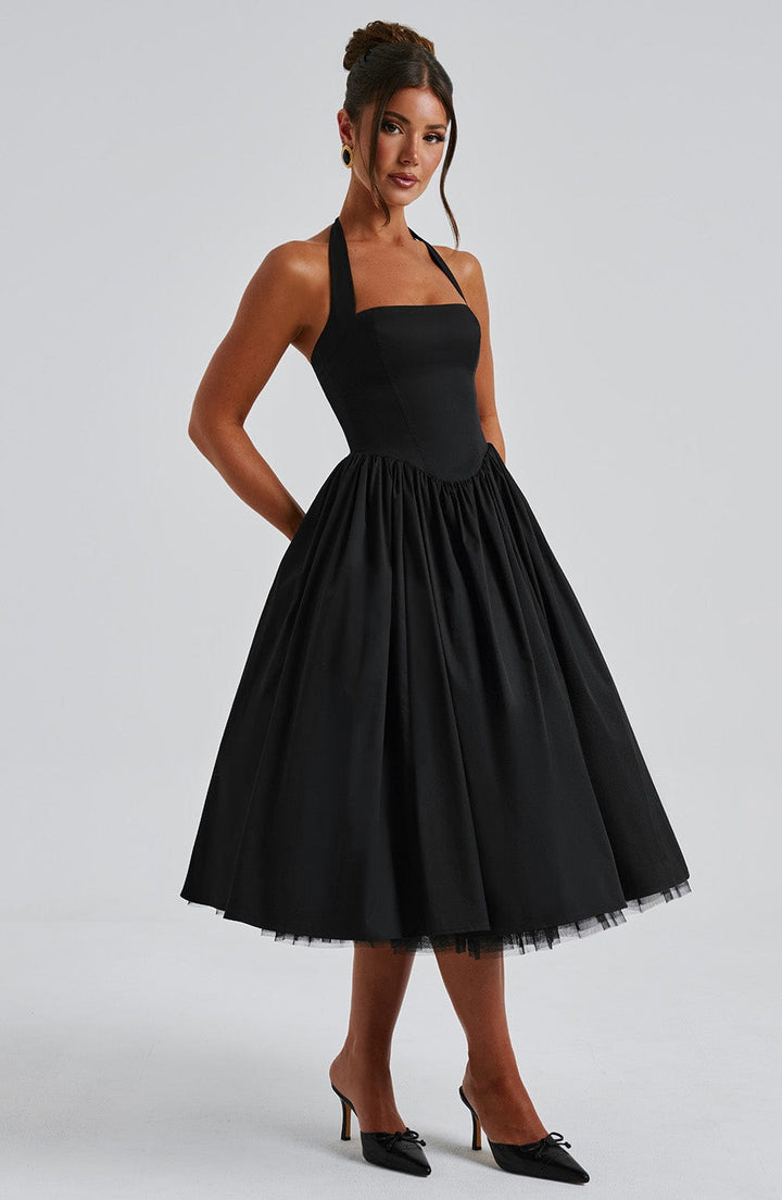 Aurelis | Women's Elegant Halter Neck Dress