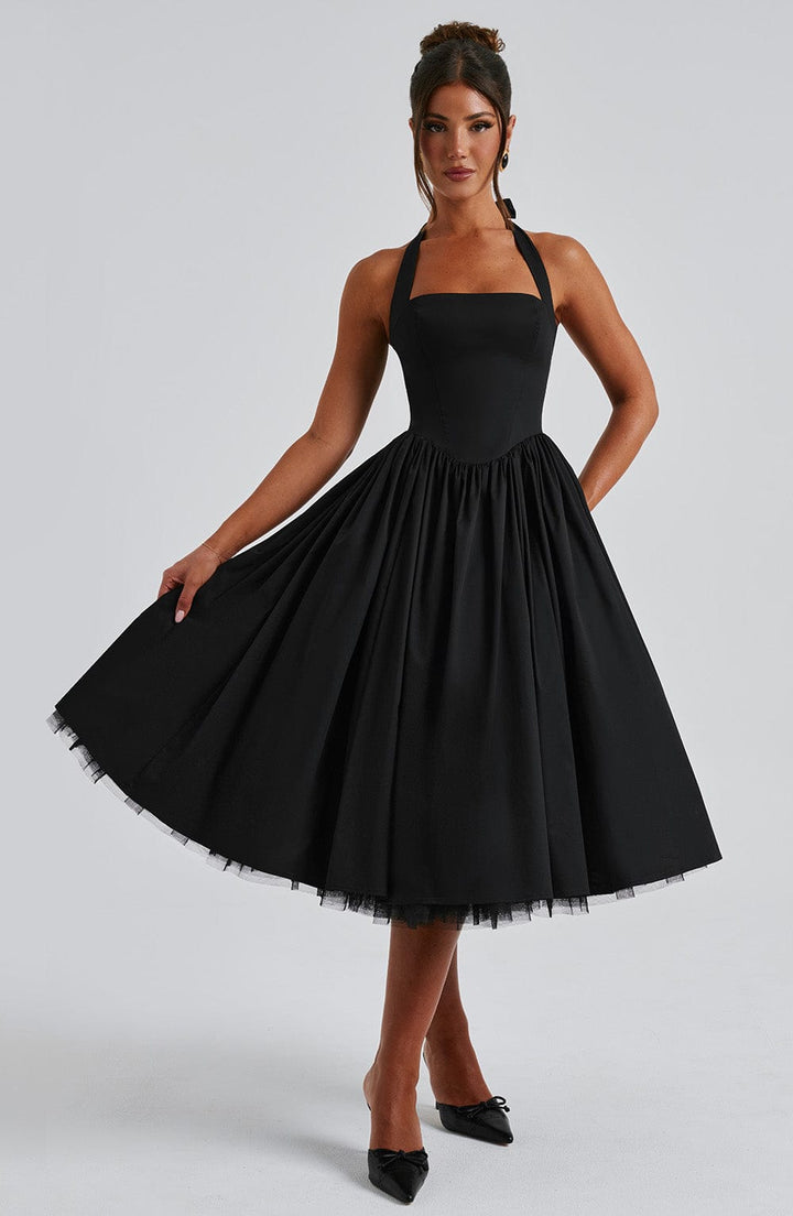 Aurelis | Women's Elegant Halter Neck Dress