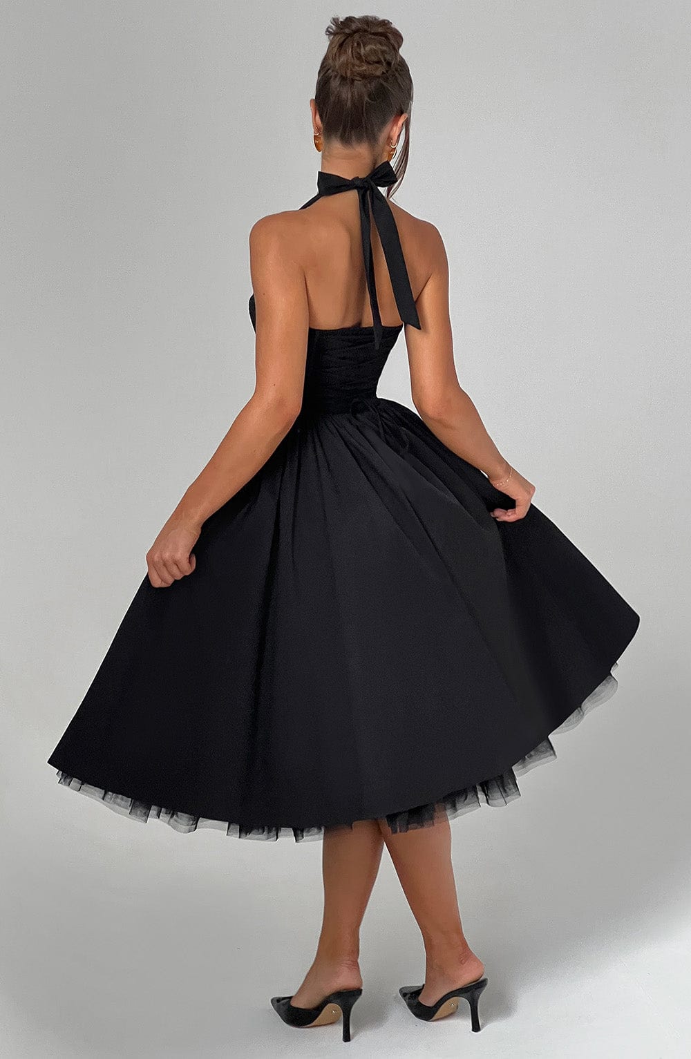 Aurelis | Women's Elegant Halter Neck Dress