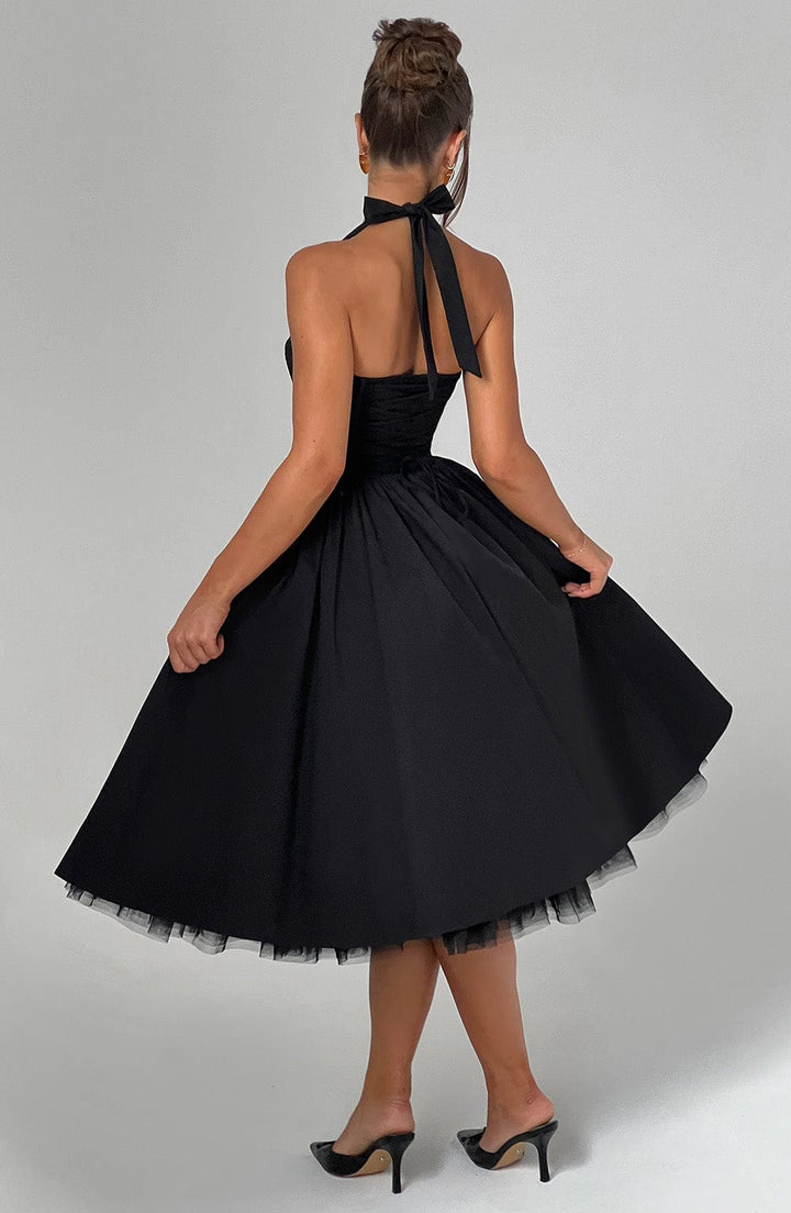 Aurelis | Women's Elegant Halter Neck Dress