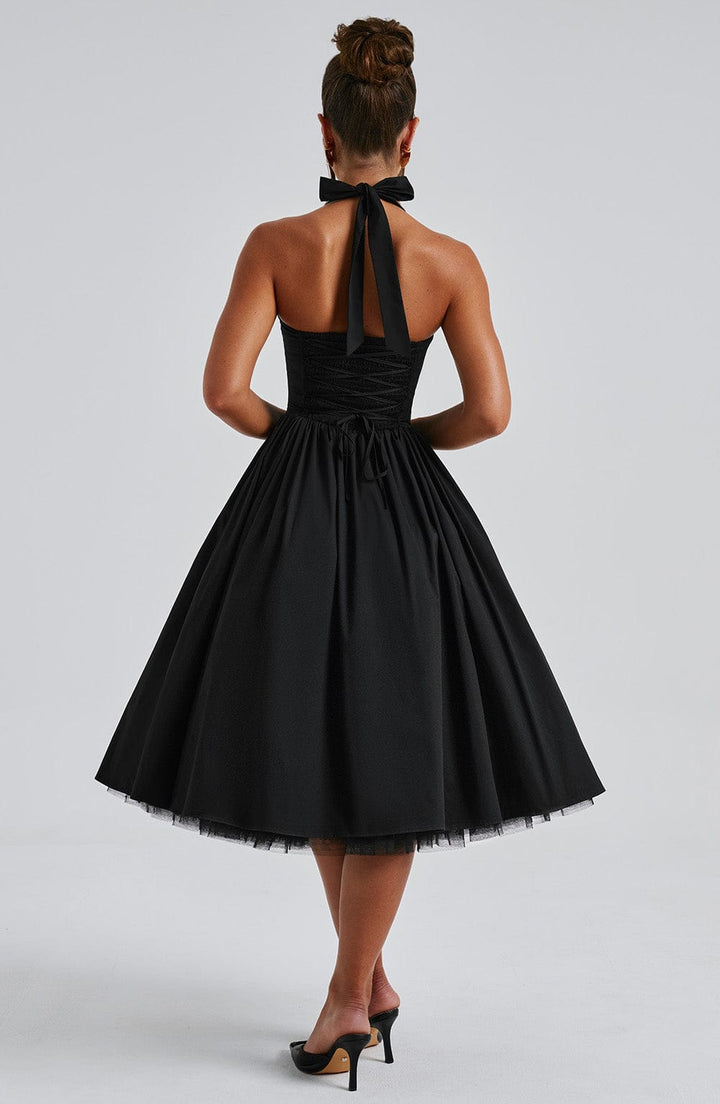 Aurelis | Women's Elegant Halter Neck Dress
