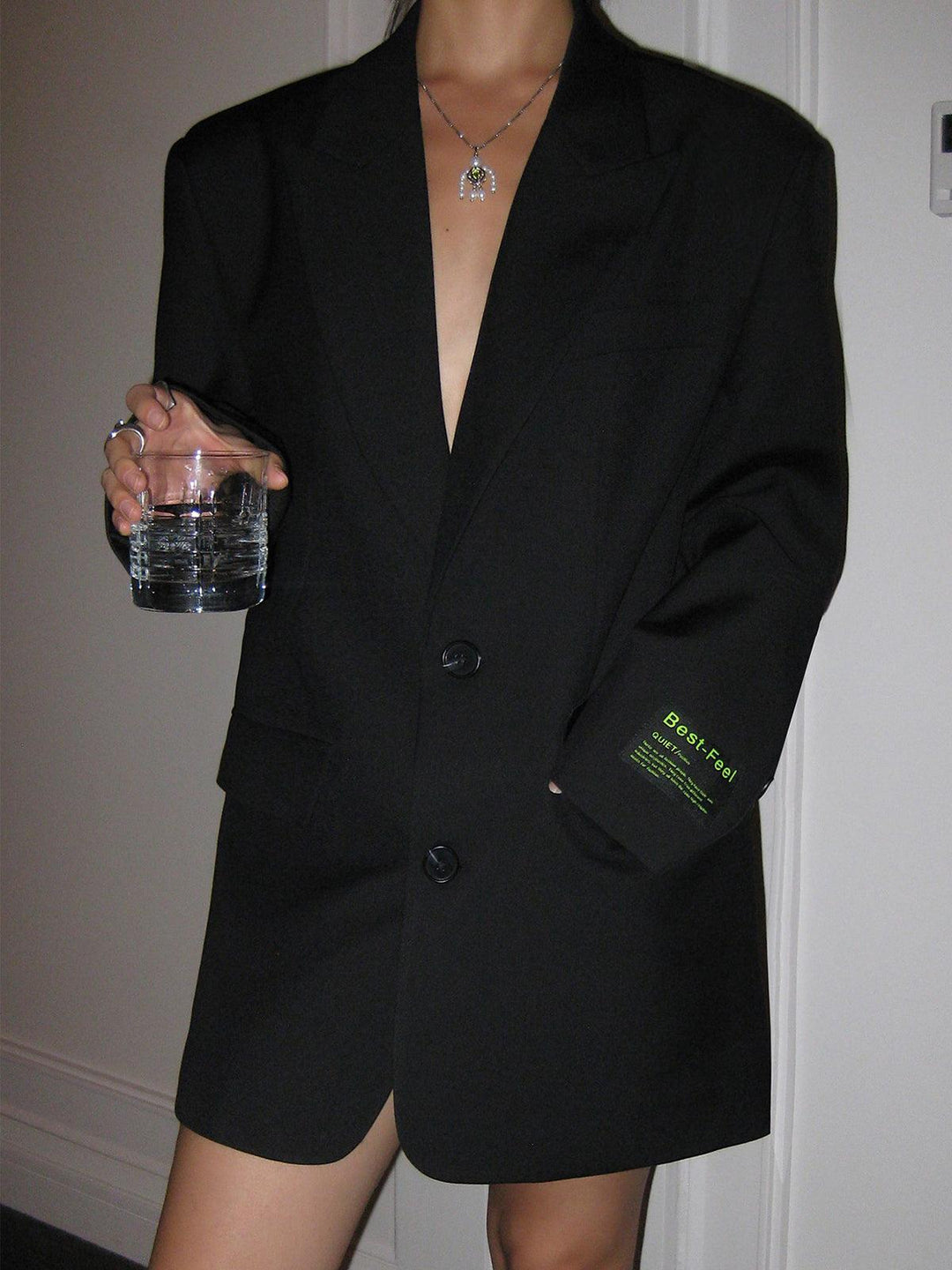 Women's Oversized Blazer | Classic Lapel Style