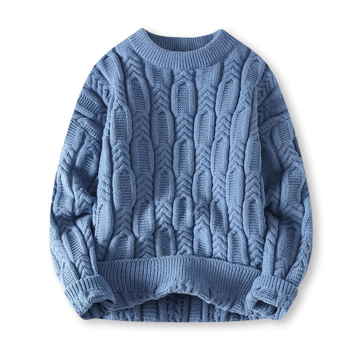 Men's Classic Knit Sweater - Warm and Timeless Style
