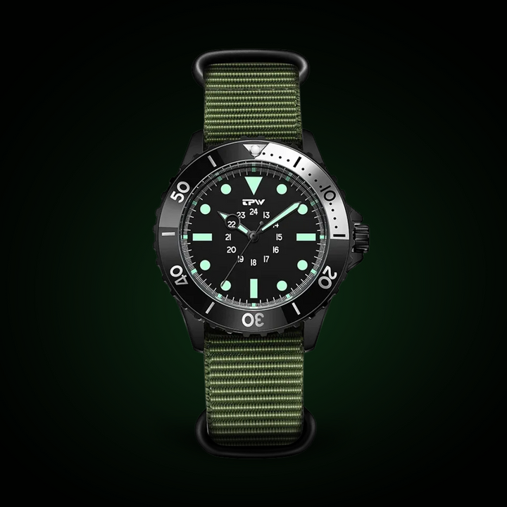 Men's Waterproof Military Dive Watch