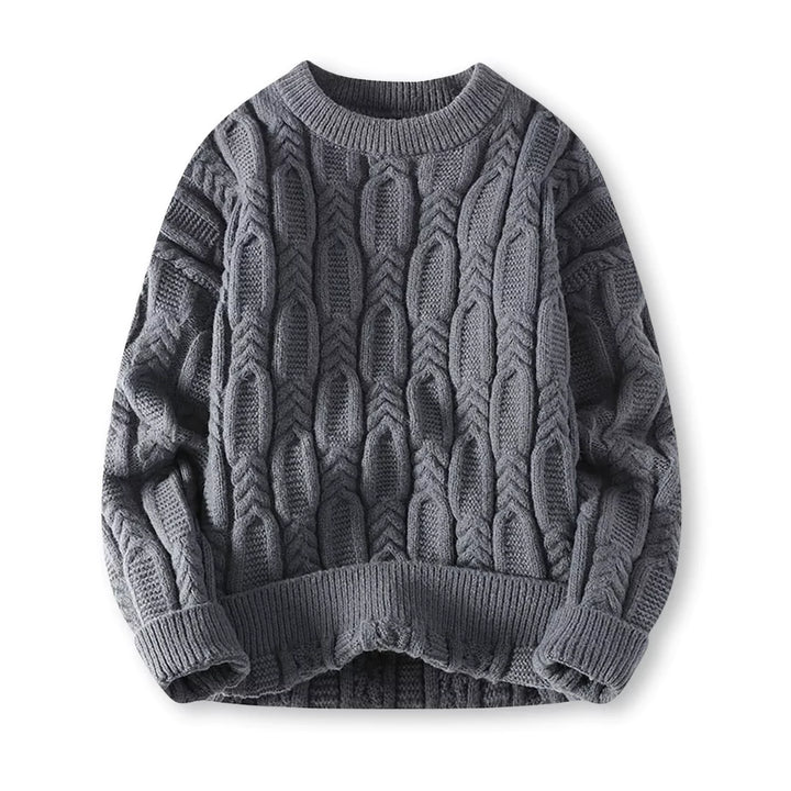 Men's Classic Knit Sweater - Warm and Timeless Style