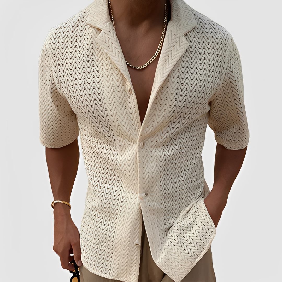 Bernie | Men's Breathable Summer Shirt-Omni Prime Goods
