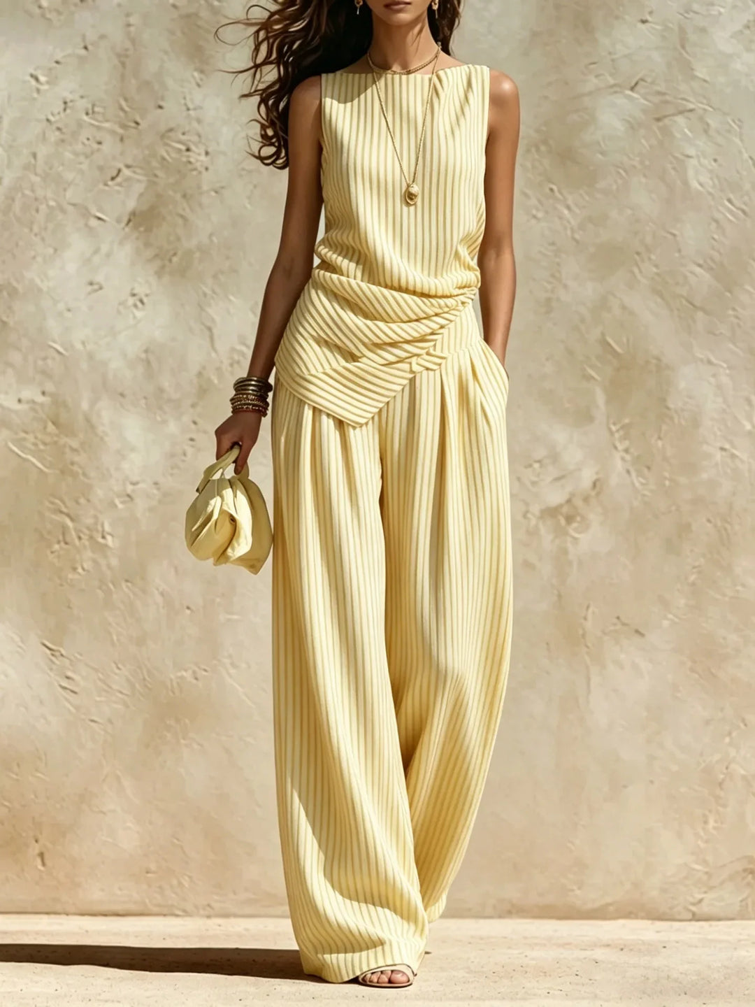 Beth | Women's Wide Leg Casual Jumpsuit-Omni Prime Goods