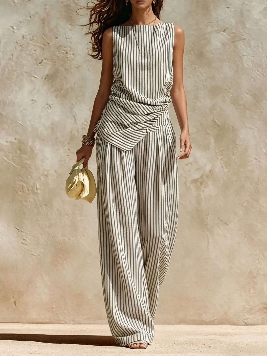 Beth | Women's Wide Leg Casual Jumpsuit-Omni Prime Goods