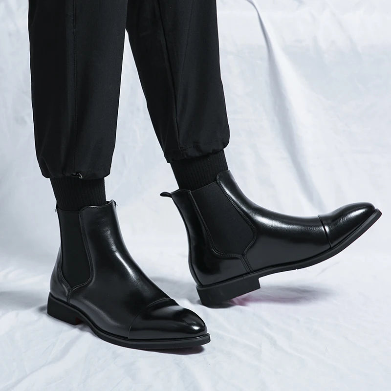 David | Men's Stylish Chelsea Ankle Boots