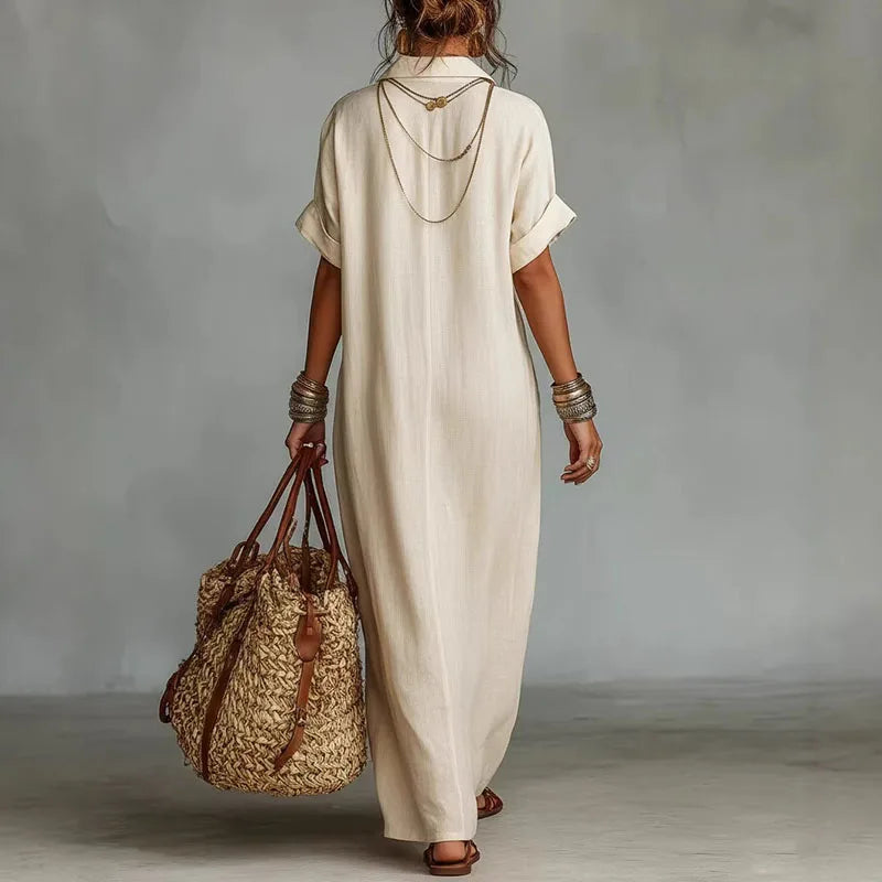 Beyoncé | Women's V Neck Kaftan Dress-Omni Prime Goods