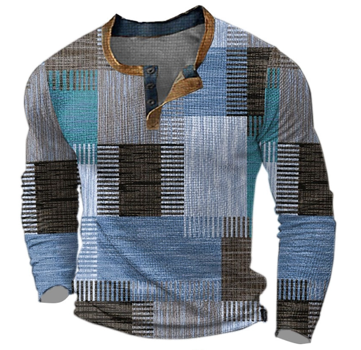Suéter de punto estructurado para hombre de corte regular, ideal para el día a día