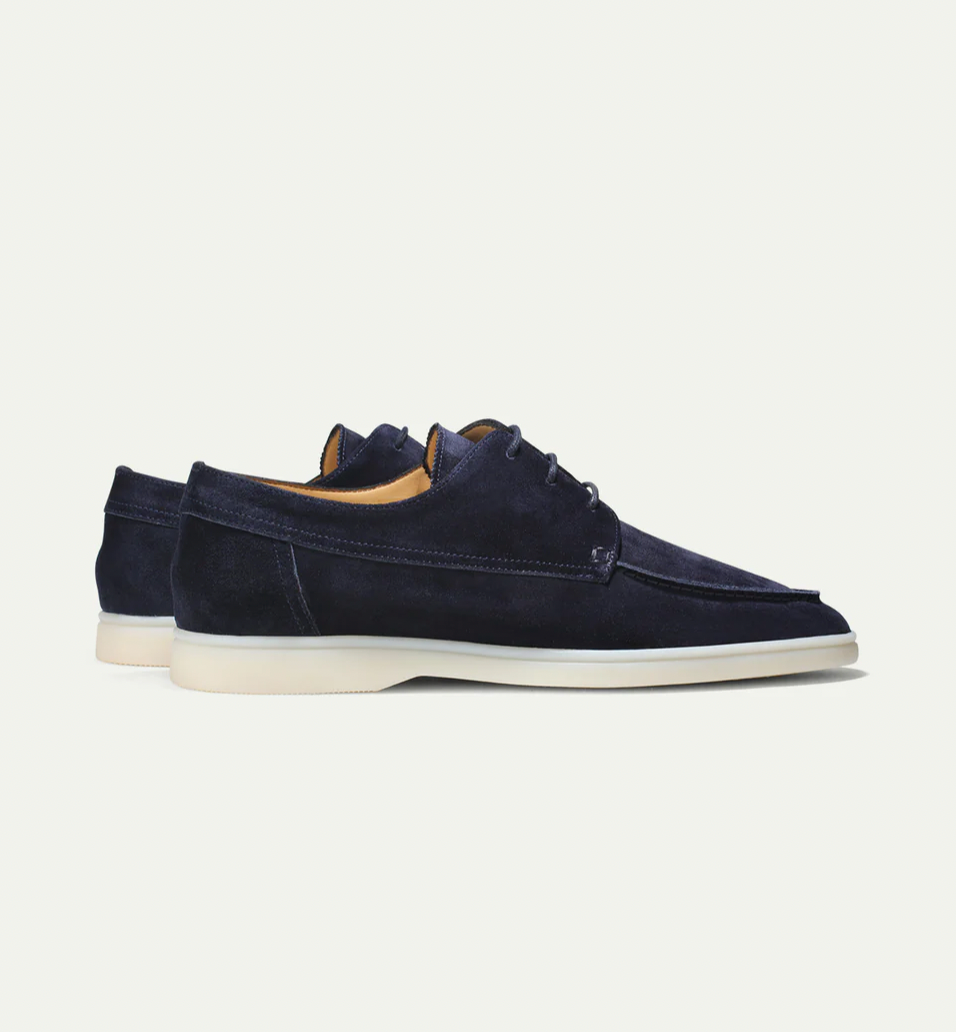 Gustavo | Men's Casual Loafers with Laces | Round Toe Design