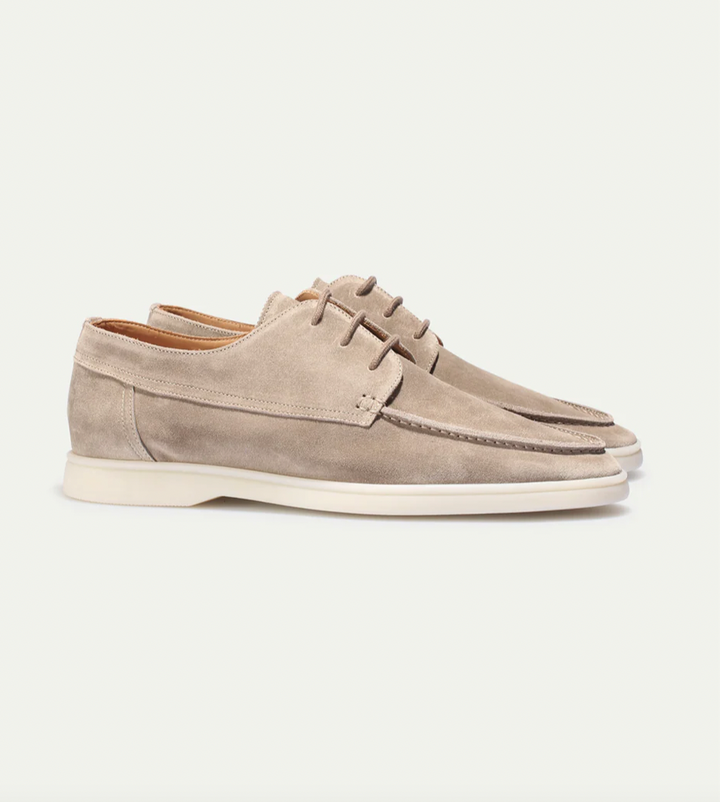 Gustavo | Men's Casual Loafers with Laces | Round Toe Design